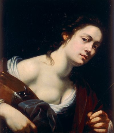 St. Catherine by Artemisia Gentileschi